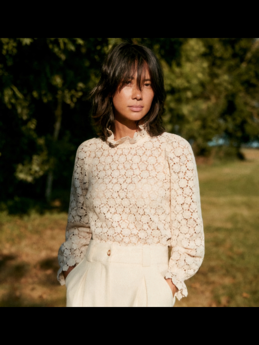 Blouse Jordyna (Broderie Ecru)